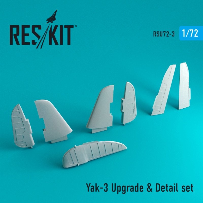 RESKIT RSU72-0003 Yak-3 Upgrade &amp;amp; Detail set for Zvezda 1/72