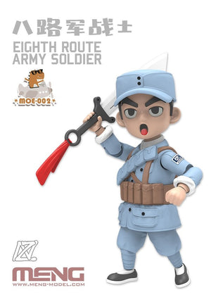 Meng Model MOE-002 Eighth Route Army Soldier 100mm – imagen 2