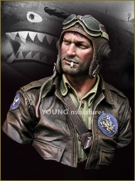 Young Miniatures YM1843 FLYING TIGERS 1942 1/10
