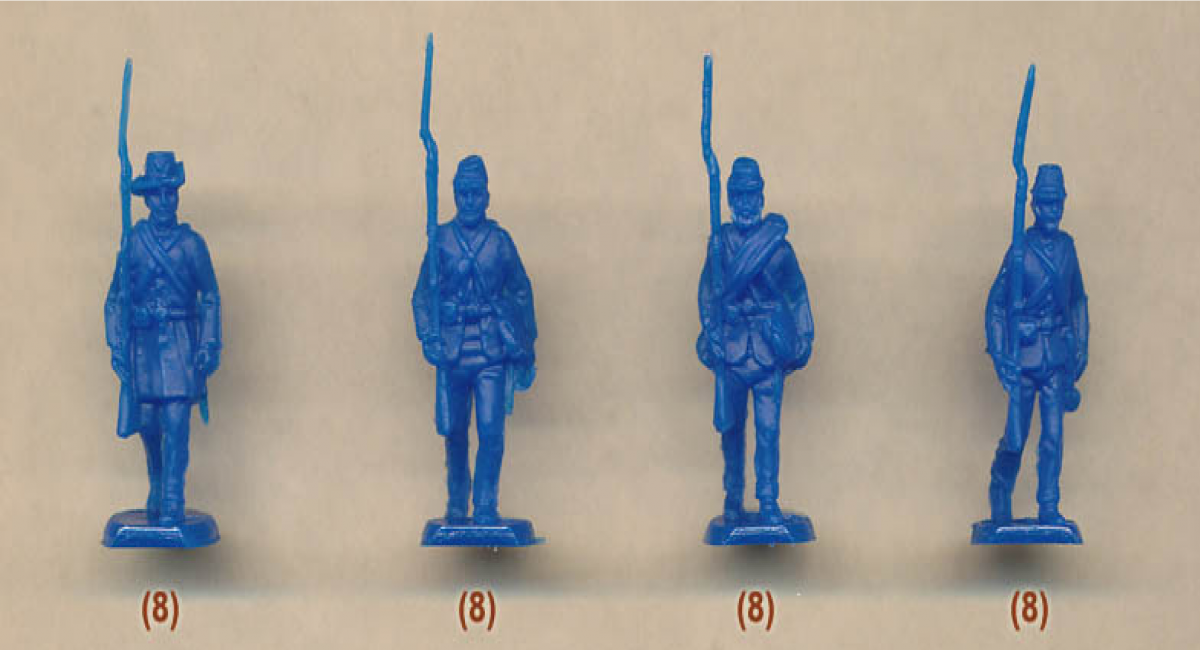 Hat 8319 American Civil War Marching (1) 1/72