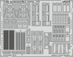 Eduard 73668 Sunderland Mk. V interior 1/72 SPECIAL HOBBY – zdjęcie 2