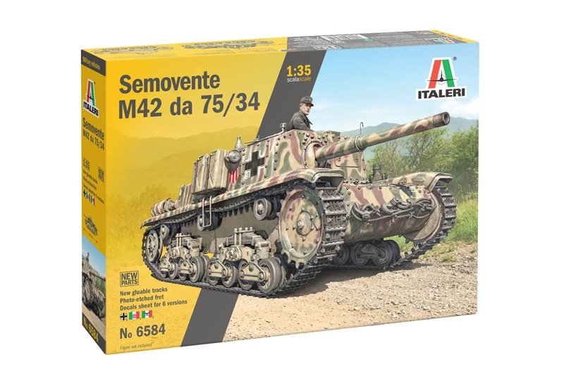 Italeri 6584 Semovente M42 da 75/34 1/35 – immagine 2