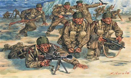 Italeri 6064 British Commandos 1/72
