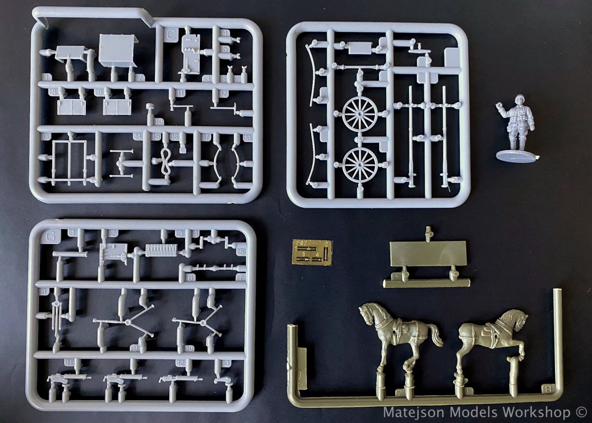 First to Fight First To Fight PL093 Biedka wz.33 pod ckm wz.30 1/72 – imagen 4