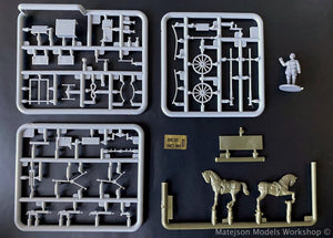 First to Fight First To Fight PL093 Biedka wz.33 pod ckm wz.30 1/72 – imagen 4