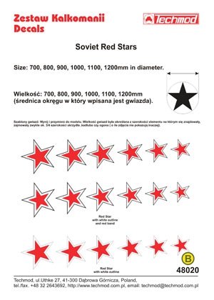 Techmod 48020 - Soviet Red Stars WWII 1/48 – immagine 2