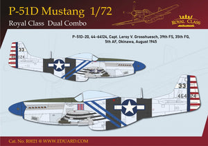 Eduard R0021 P-51D MUSTANG DUAL COMBO 1/72 – imagen 32