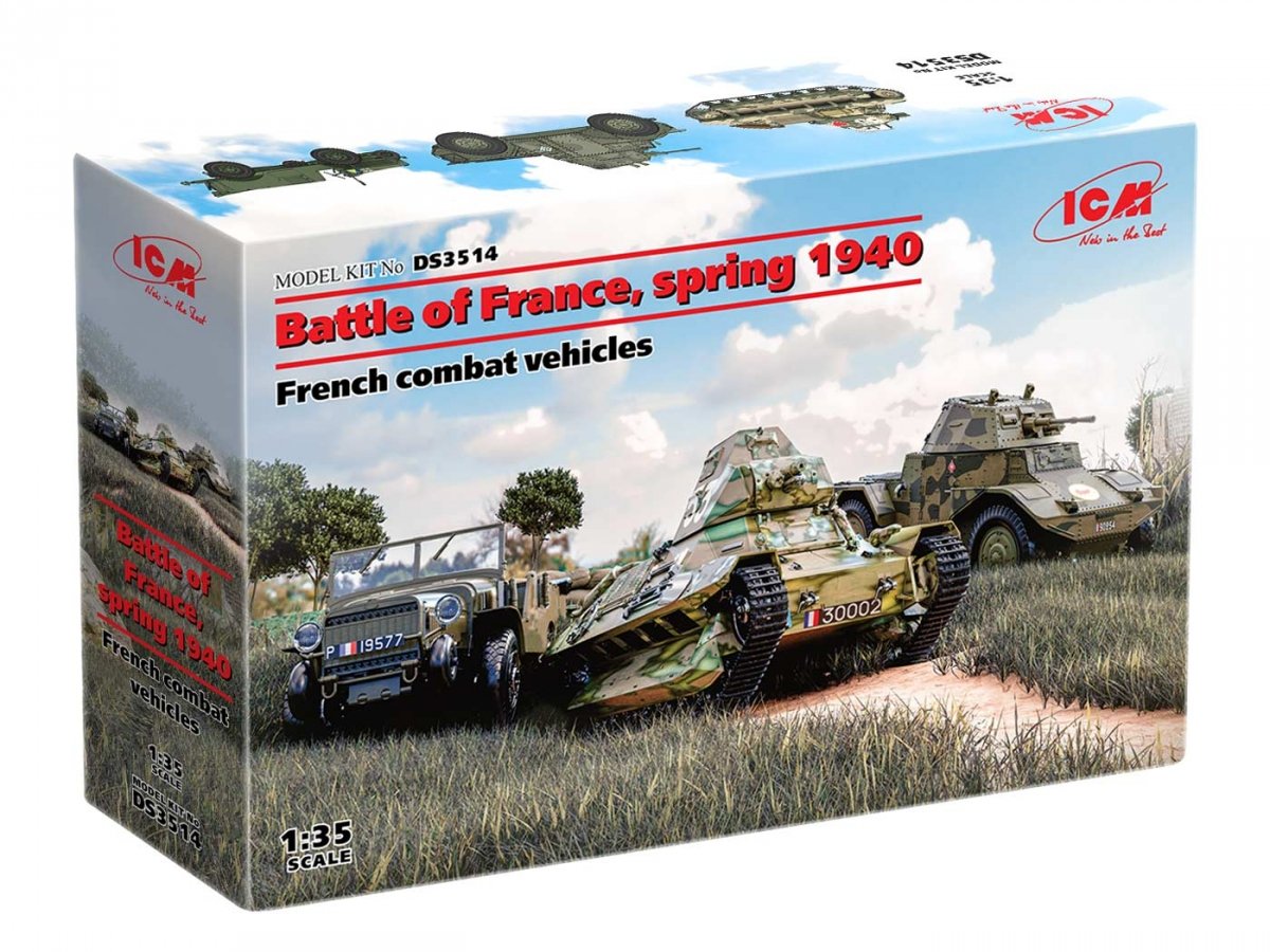 ICM DS3514 Battle of France, spring 1940 1/35 – Bild 2