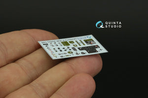 Quinta Studio QD48272 P-40B 3D-Printed &amp;amp; coloured Interior on decal paper (Airfix) 1/48 – imagen 4