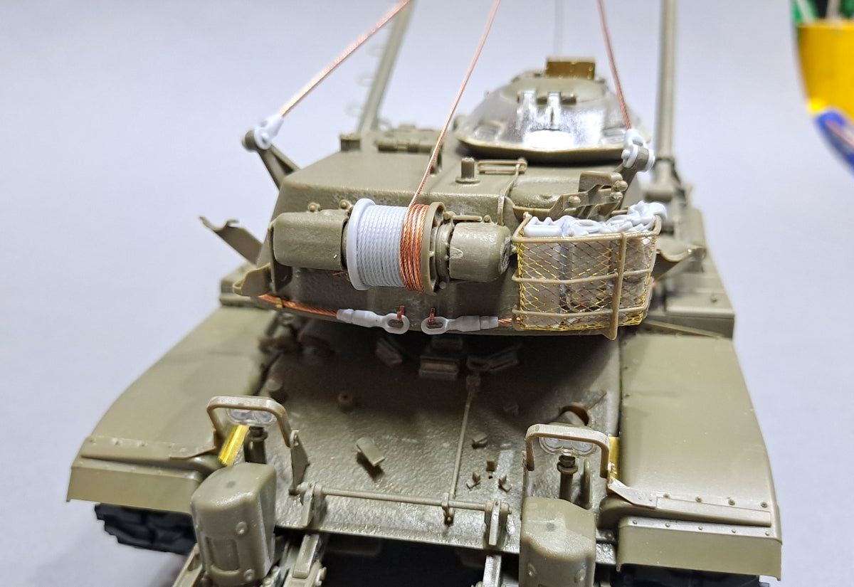 Eureka XXL ER-3572 Zestaw waloryzacyjny do M728 Combat Engineer Vehicle dopasowany do AFV Club 35254 / Upgrade kit for the M728 Combat Engineer Vehicle fit to AFV Club 35254 1/35 – imagen 17