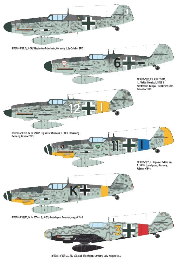 Eduard 70158 Messerschmitt Bf-109 G-5 (Profipack Edition) 1/72 – zdjęcie 3