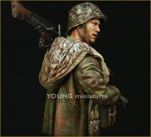 Young Miniatures YM1822 Waffen SS MG-42 Gunner Ardennes 1944 1/10 – imagen 6