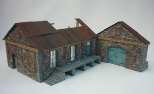 RT-Diorama 35211 Hangar à marchandises (Système modulaire) 1/35  – image 14