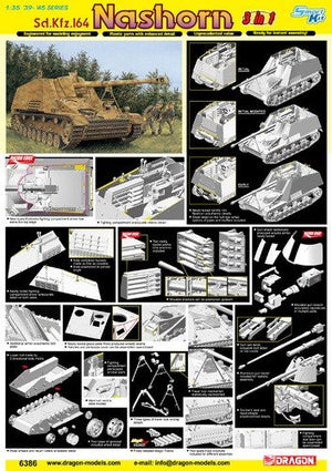 Dragon 6386 Sd.Kfz.164 Nashorn 1/35 – imagen 2