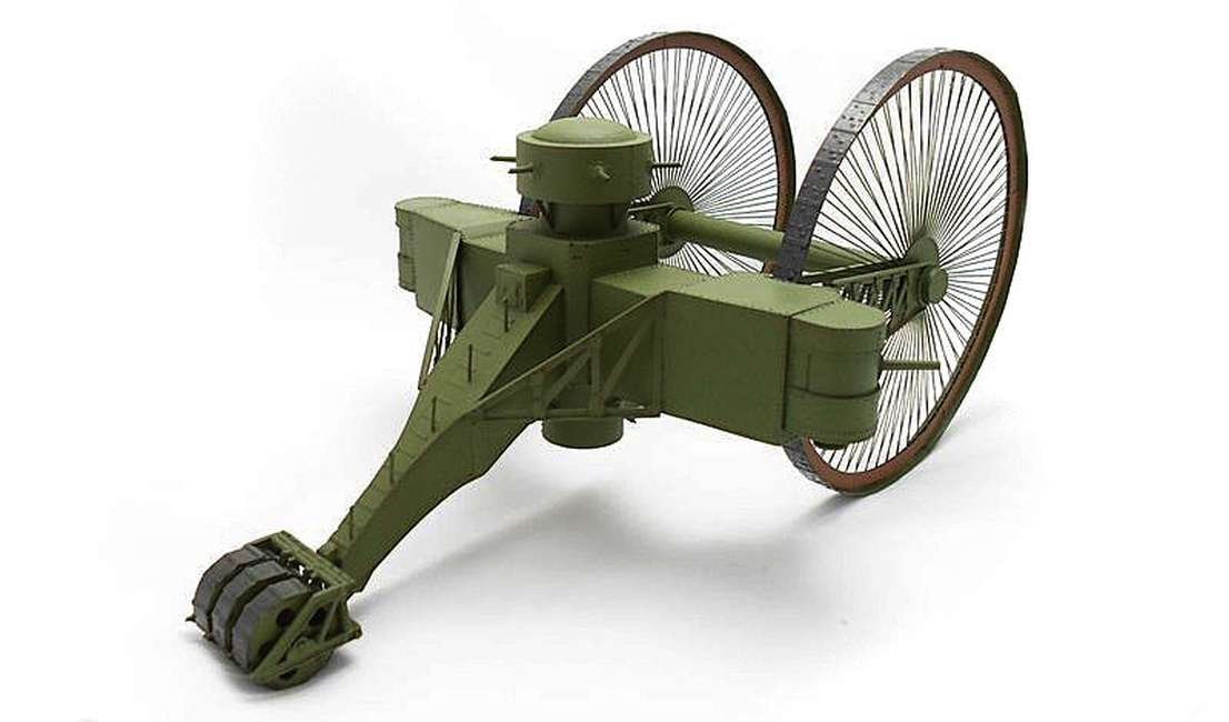 Zebrano SEA031 Lebedenko Tank (Tsar Tank) WWI 1/72 – imagen 2