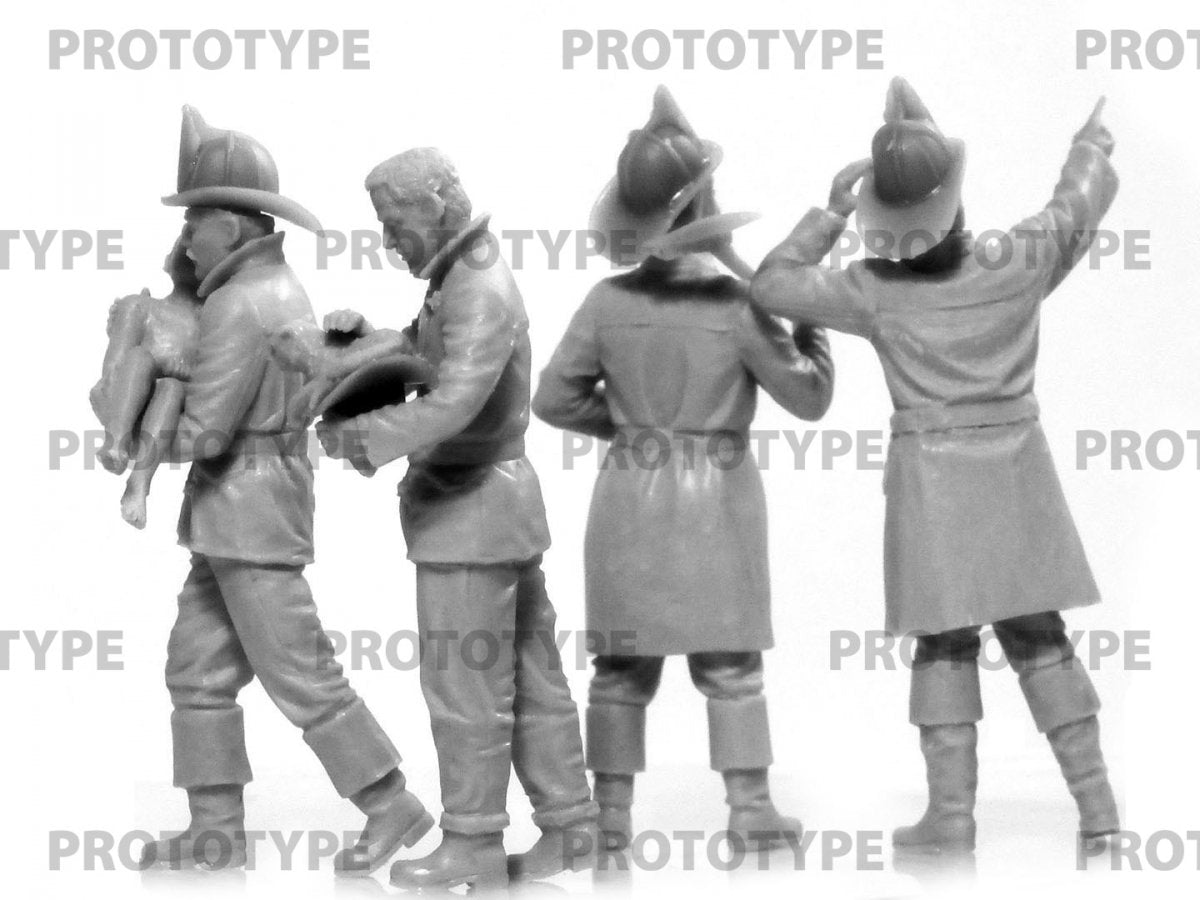 ICM 35622 American Fire Truck Crew (1910s) 1/35 – imagen 4