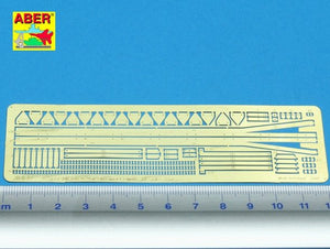Aber 35A044 Uchwyty do bocznych osłon dla Stug-a IV 1/35 – immagine 2