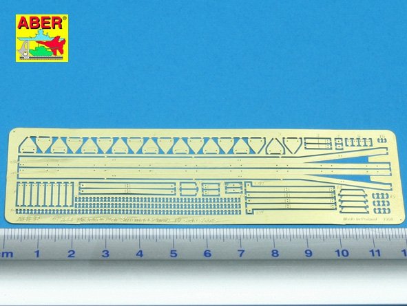 Aber 35A044 Uchwyty do bocznych osłon dla Stug-a IV 1/35 – immagine 2