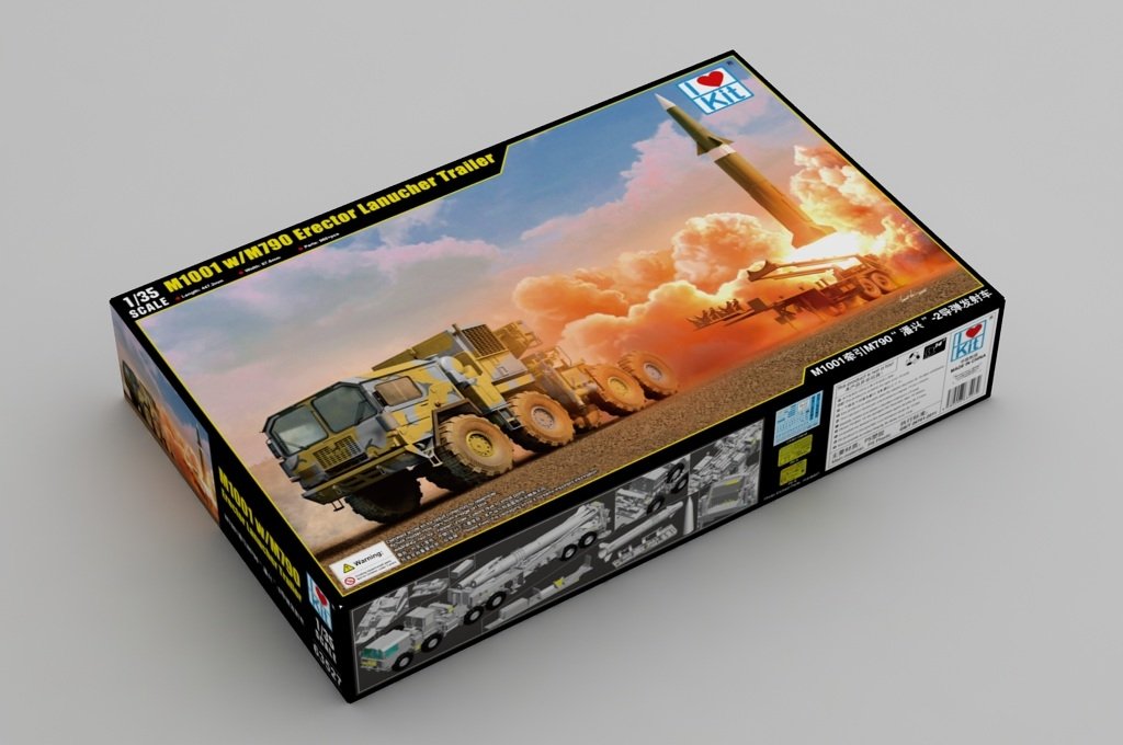 I Love Kit 63527 M1001 W/M790 Erector Lanucher Trailer 1/35 – imagen 2