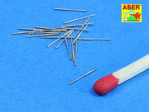 Aber 350L-69 Set of 20 pcs 20 mm /65 Breda gun barrels for Italian Navy ships 1/350 – image 2