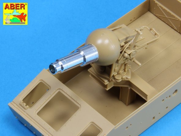 Aber 35L-111 German 15cm StuH 43 Barrel for Stu.Pz. IV BRUMBAR Early 1/35 – zdjęcie 6