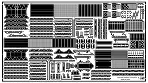 MK1 Design MS-20020 DKM Cuirassé SCHARNHORST RADAR ET PIÈCES DE MÂT pour Trumpeter 1/200 – image 8