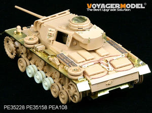 Voyager Model PE35228 WWII Pz.KPfw.III Ausf L For TAMIYA 35215 1/35 – imagen 2