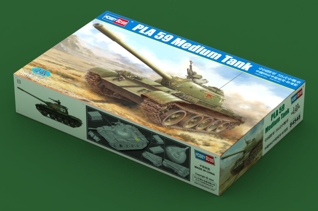 Hobby Boss 84548 PLA 59 Medium Tank 1/35 – imagen 2