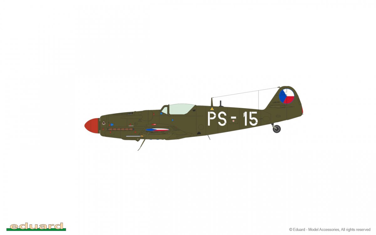 Eduard 7471 Avia S-199 bubble canopy 1/72 – zdjęcie 10