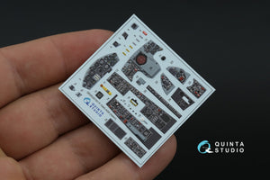 Quinta Studio QD32181 F-104S-ASA 3D-Printed coloured Interior on decal paper (Italeri) 1/32 – Bild 4
