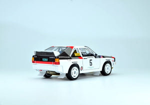 NuNu PN24023 Audi SPORT QUATTRO S1 ’86 US OLYMPUS RALLY 1/24 – zdjęcie 7