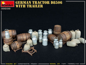 MiniArt 38038 German Tractor D8506 with trailer 1/35 – imagen 14