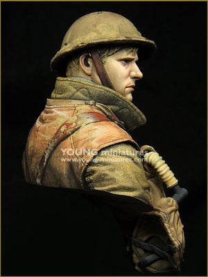 Young Miniatures YM1875 British LEWIS Gunner WWI 1/10 – zdjęcie 7