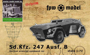 FPW Modèle TDW001 Triumph des Willens - Sd.Kfz. 247 Ausf. B1/72