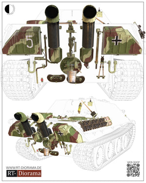 Faustus Models FM35010 Jagdpanther G2 [MNH-Late] Detail Set for Das Werk 1/35
