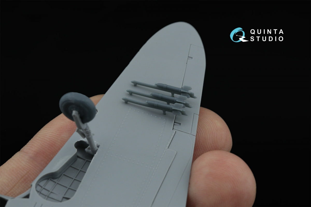 Quinta Studio QT72013 Roquettes RS-82 avec lanceurs RO-82, 10 pièces (tous kits) 1/72 – image 4