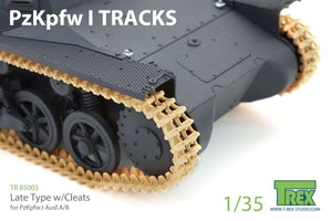 T-Rex Studio TR85003 PzKpfw I Tracks Late Type w/Cleats for Ausf.A/B 1/35 – imagen 2