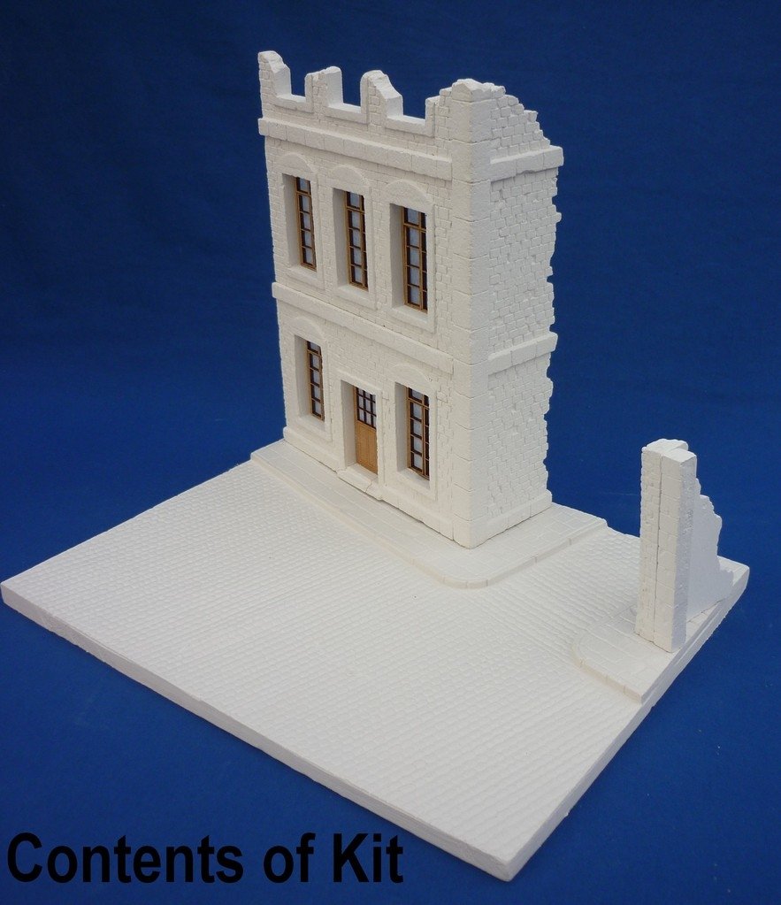 RT-Diorama 35197 Diorama-Base: &amp;quot;Street Corner&amp;quot; 1/35 – imagen 2