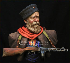 Young Miniatures YM1858 RUSSIAN COSSACK WWII 1/10 – immagine 2
