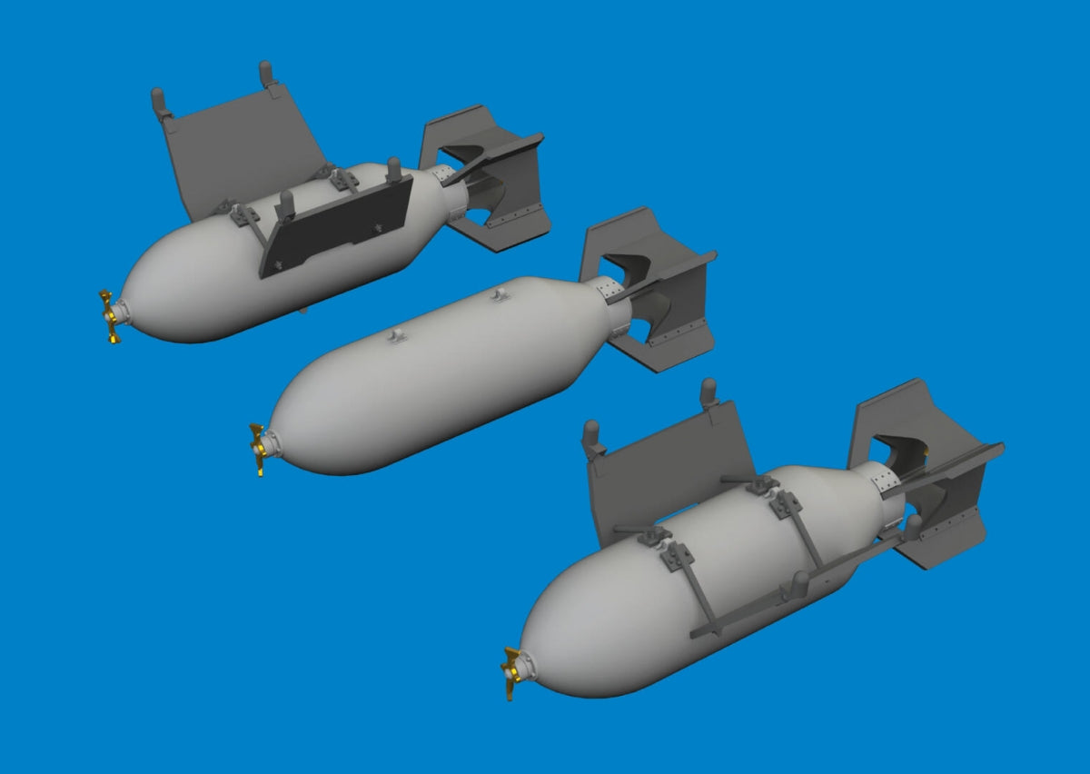 Eduard 6481079 P-40 500lb M64 US bombs EDUARD 1/48 – zdjęcie 4