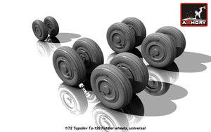 Armory Models AW72041 Tupolev Tu-128 Fiddler wheels 1/72 – Bild 2