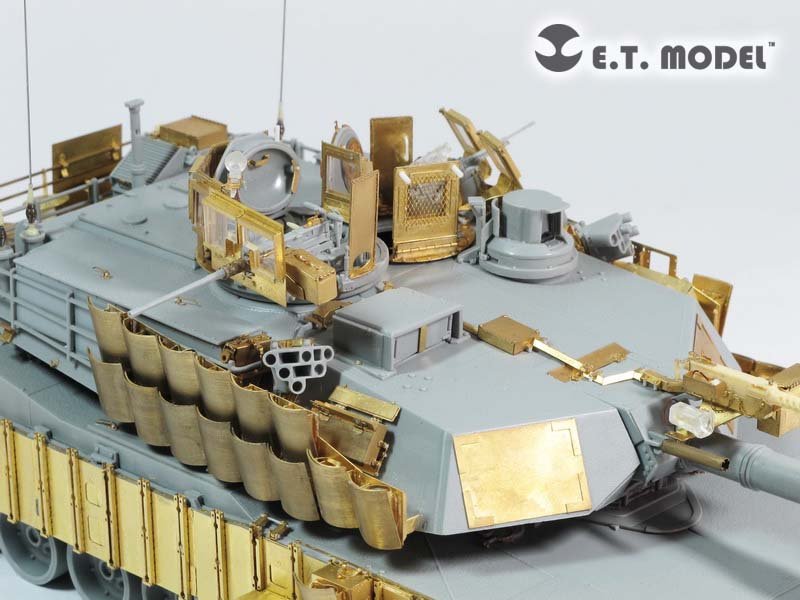 E.T. Model E35-161 Modern US ARMY M1A2 SEP MBT TUSK II (For DRAGON 3536) 1/35 – immagine 6