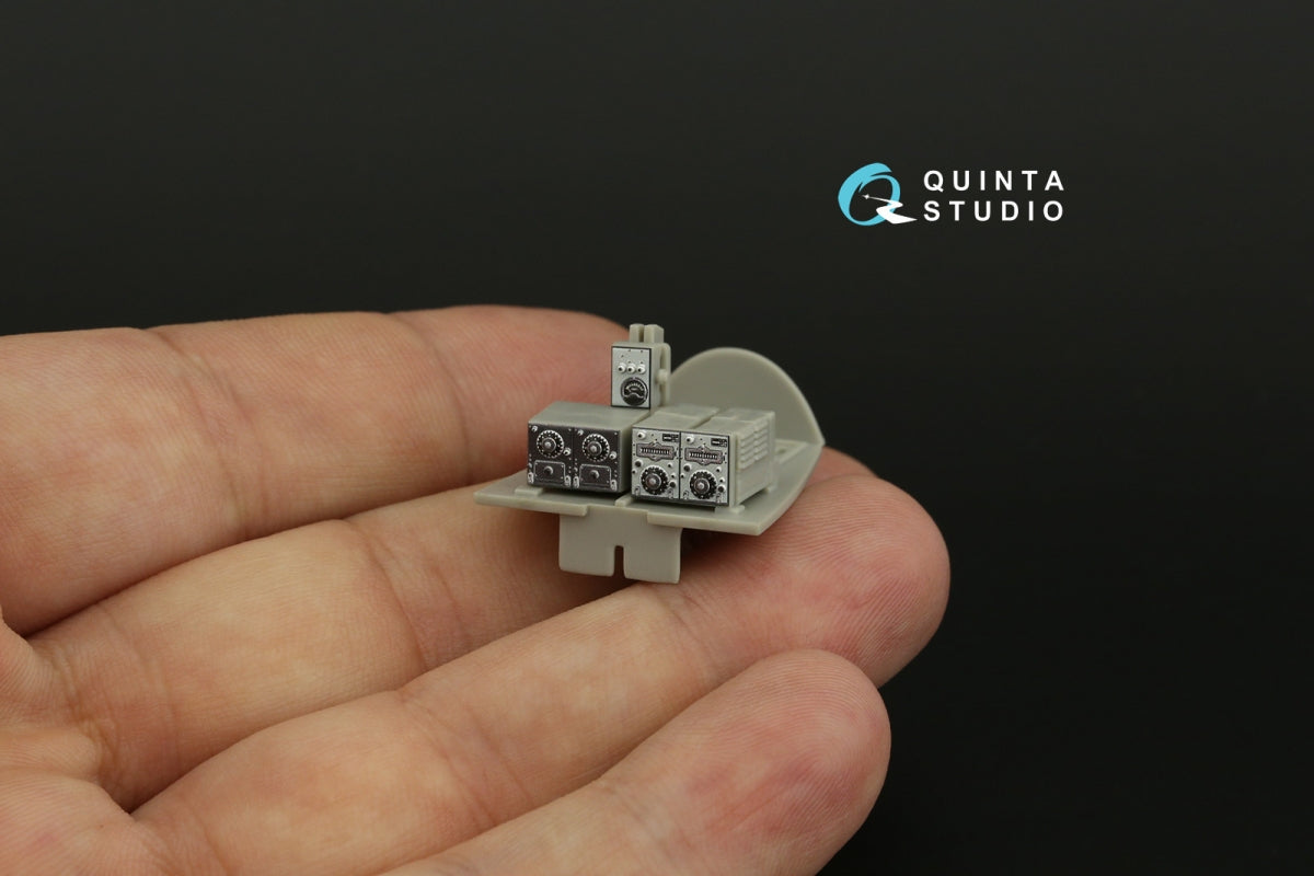 Quinta Studio QD32200 P-38L-5-LO Lightning 3D-Printed &amp;amp; coloured Interior on decal paper (Trumpeter/Hobbycraft) 1/32 – immagine 7