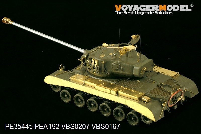 Voyager Model PE35445 WWII US Army T26E4 Super Pershing Tank Basic for TAMIYA 35319 1/35 – immagine 4