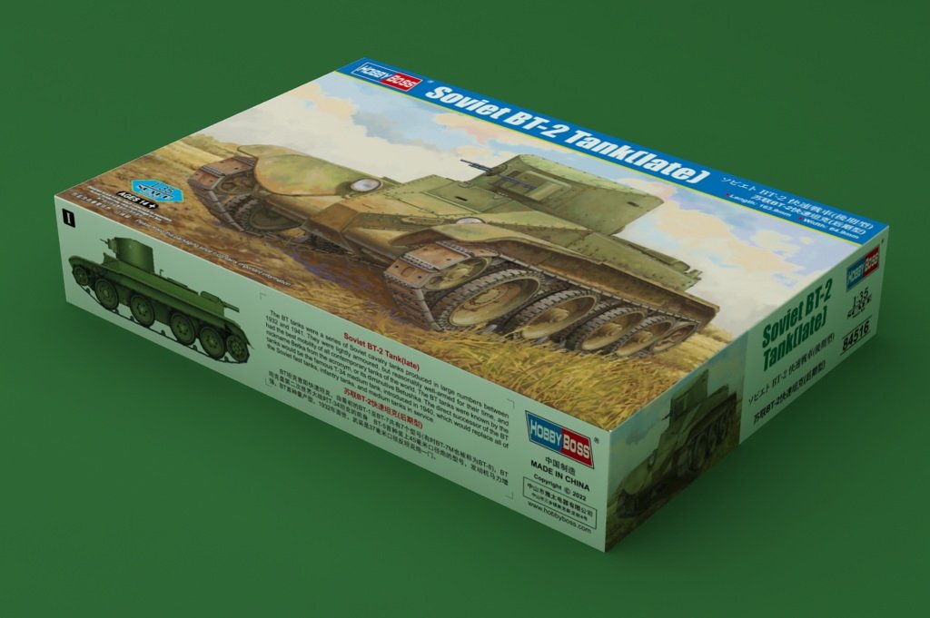 Hobby Boss 84516 Soviet BT-2 Tank(late) 1/35 – Bild 2