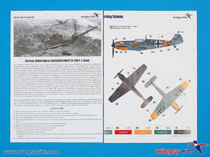 Wingsy Kits D5-11 German WWII Fighter MESSERSCHMITT Bf 109 E-7 1/48 – Bild 11