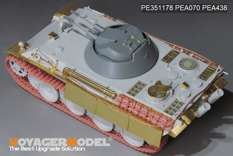 Voyager Model PE351178 WWII German Panther G 30mm Flakpanzer Kugelblitz (For TAKOM 2150) 1/35 – imagen 4