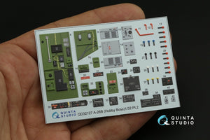 Quinta Studio QD32127 A-26B 3D-Printed &amp;amp; coloured Interior on decal paper (Hobby Boss) 1/32 – immagine 3