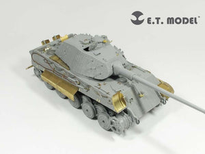 E.T. Model E35-033 WWII German KING TIGER （Porsche Turret）(For DRAGON Kit) 1/35 – immagine 2