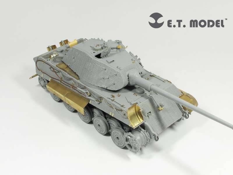 E.T. Model E35-033 WWII German KING TIGER （Porsche Turret）(For DRAGON Kit) 1/35 – immagine 2